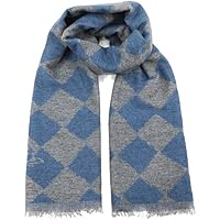 美品✨ヴィヴィアンウエストウッド マフラー モヘア アーガイル チェック ブルー 美品✨ヴィヴィアンウエストウッド マフラー モヘア アーガイル